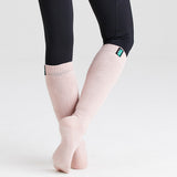 Cotton Work Socks Oxblood Multi (3 pack) - Full Length