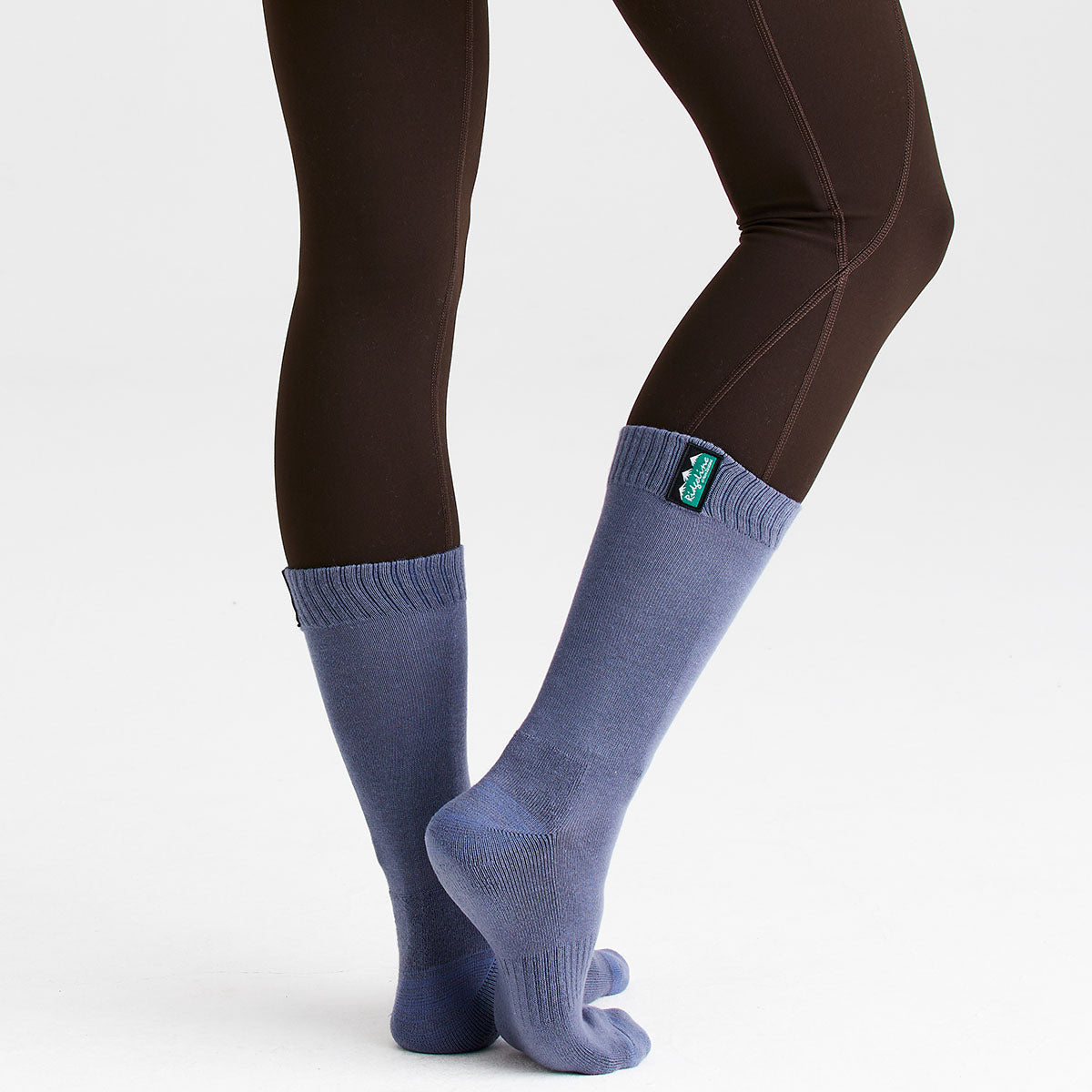 Cotton Work Socks Navy Multi (3 pack) - Full Length