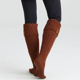 Double Cuff Welly Sock - Nutmeg