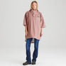 Ridgeline Unisex Poncho #colour_dusky-pink
