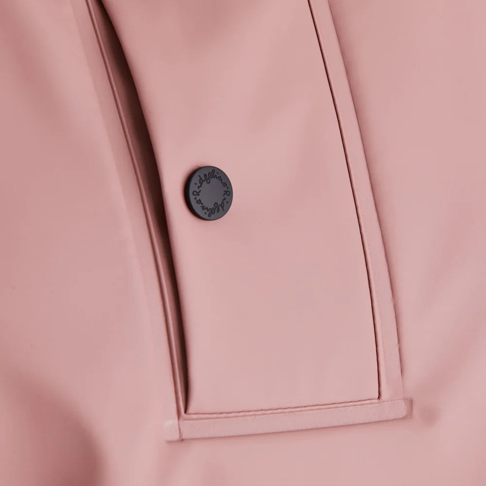 Ridgeline Unisex Poncho #colour_dusky-pink