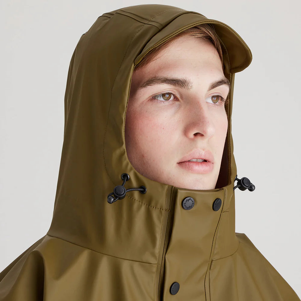 Ridgeline Unisex Poncho #colour_teak