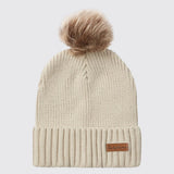Baltic Bobble Hat & Scarf Set - Sand