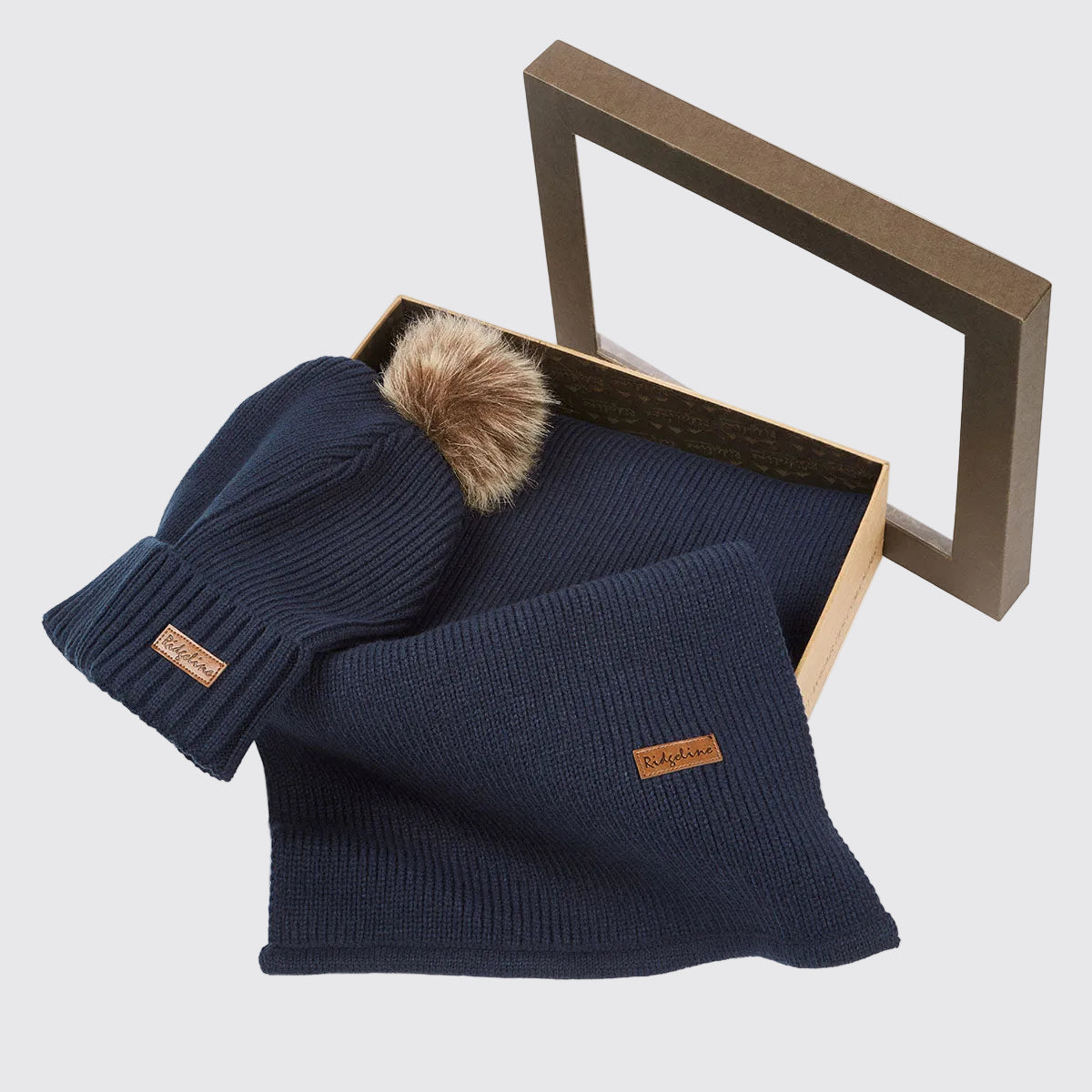 Baltic Bobble Hat & Scarf Set - Tarn