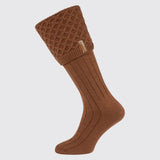 Double Cuff Welly Sock - Nutmeg