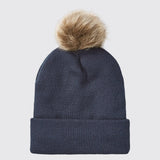 Heritage Fine Knit Bobble Hat - Tarn