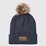 Heritage Fine Knit Bobble Hat - Tarn