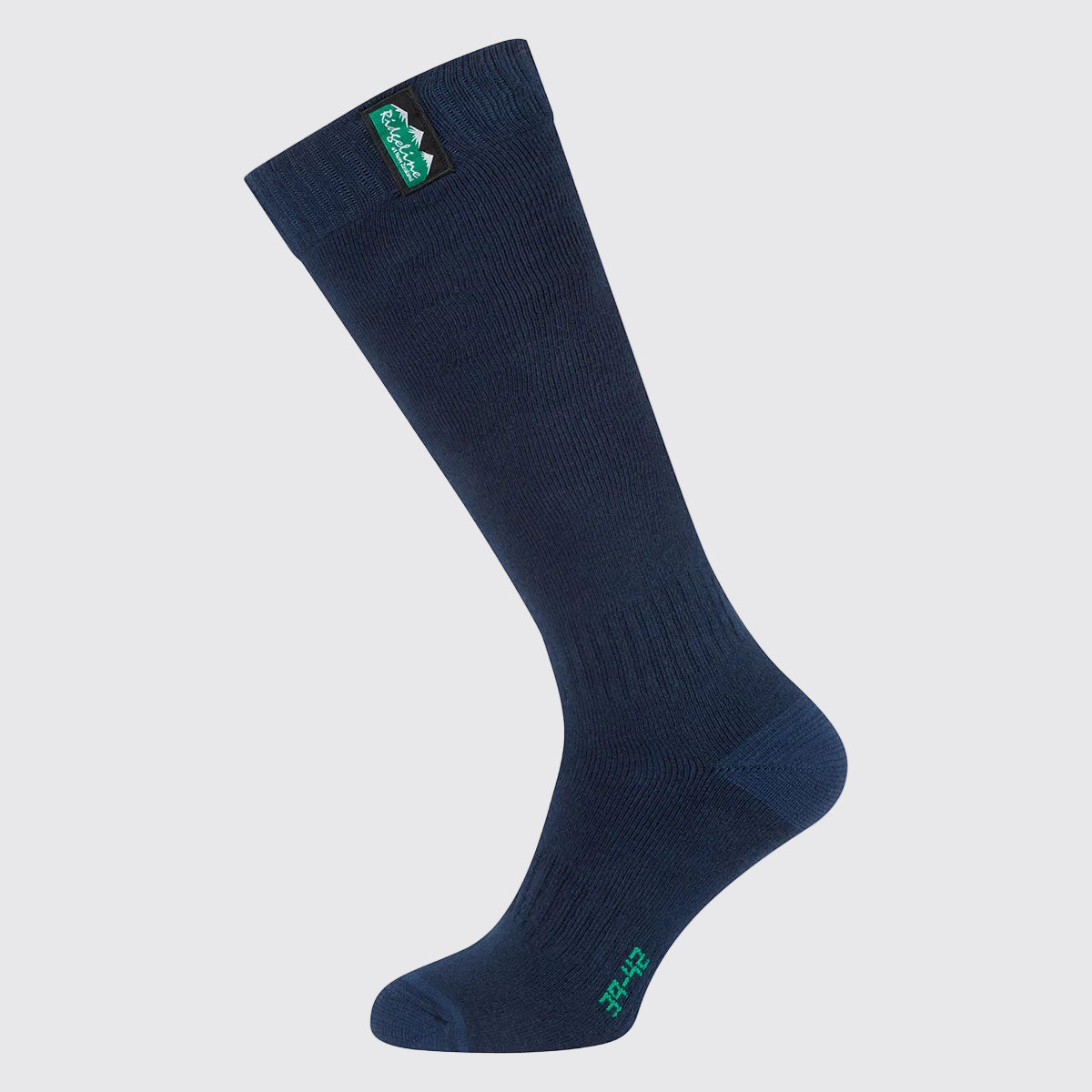 Cotton Work Socks Navy Multi (3 pack) - Full Length