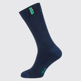 Cotton Work Socks Navy Multi (3 pack) - Mid Length