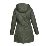 Shires Aubrion Ladies Halcyon Waterproof Coat #colour_green