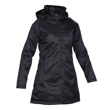 Shires Aubrion Ladies Halcyon Waterproof Coat #colour_black
