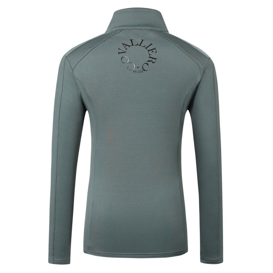 Covalliero Active Ladies Long Sleeve Base Layer #colour_jade-green
