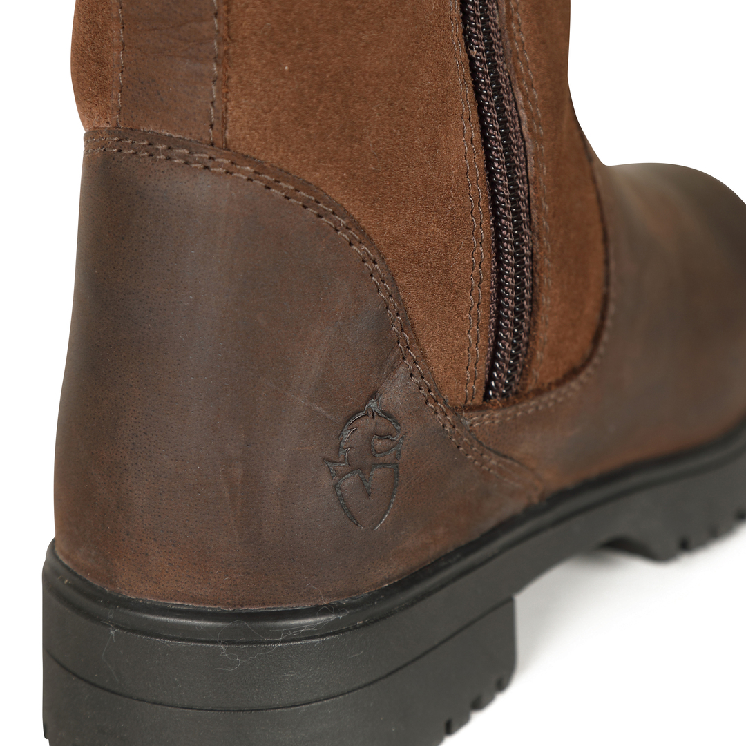 Shires Moretta Savona Children's Country Boots #colour_brown