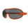 Kroop's Triple Slot Tinted Goggle #colour_orange