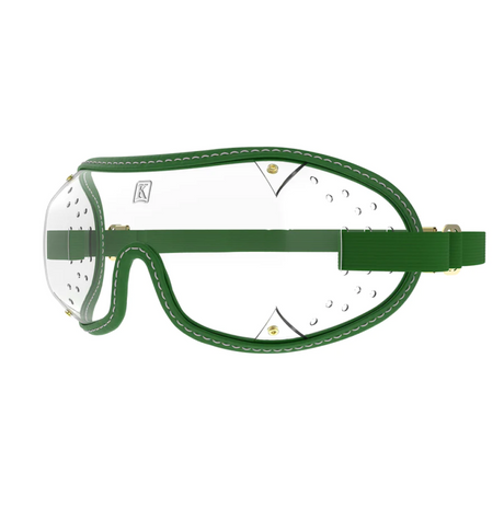 Kroop's Triple Slot Clear Goggle #colour_green