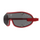 Kroop's Triple Slot Tinted Goggle #colour_red