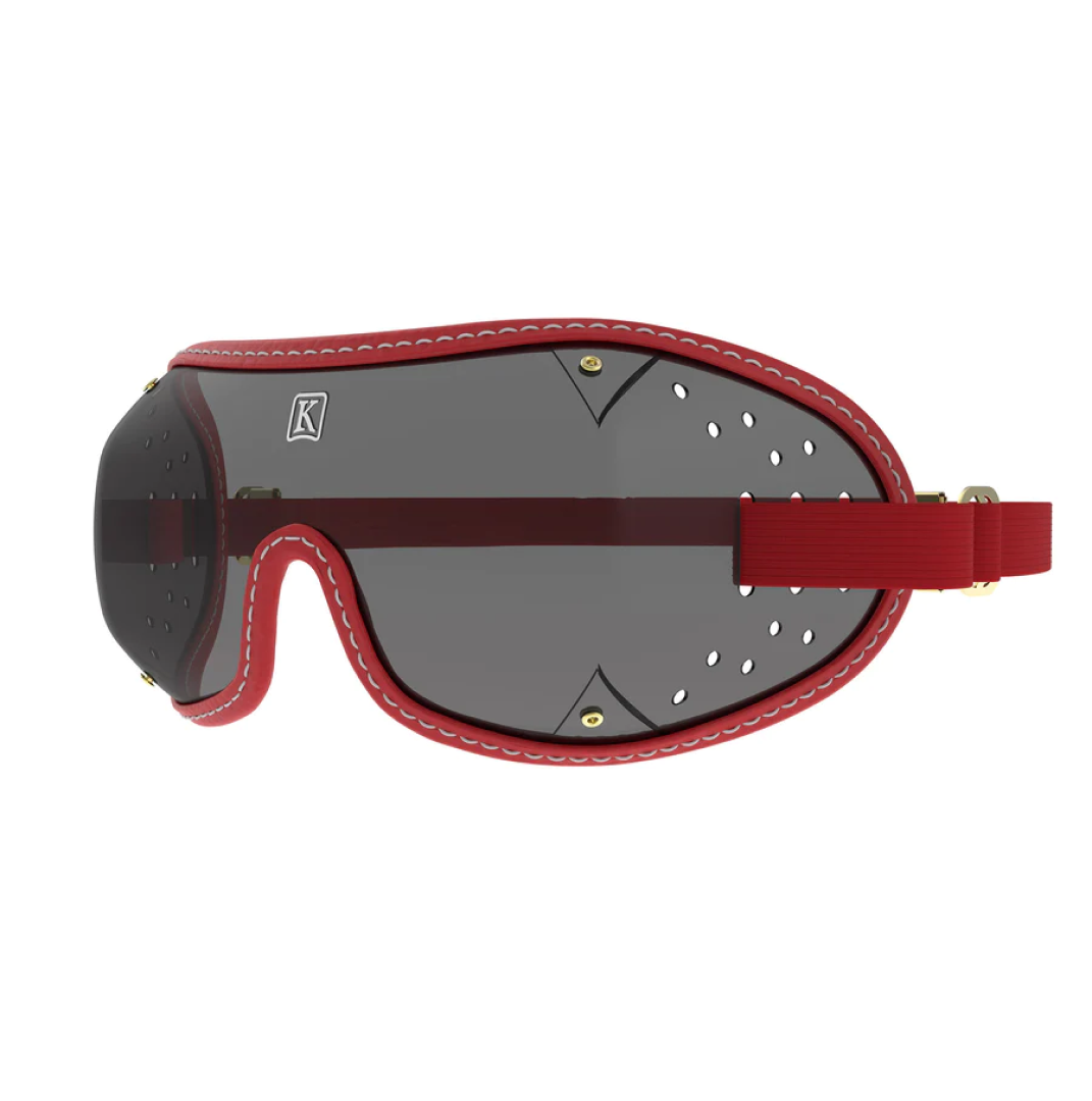 Kroop's Triple Slot Tinted Goggle #colour_red
