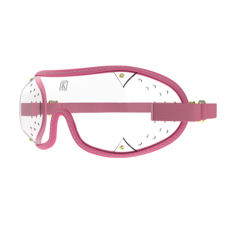Kroop's Triple Slot Clear Goggle #colour_pink
