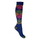 HKM Riding Socks Checked -Warming Up #colour_blue-green-varicoloured-checked