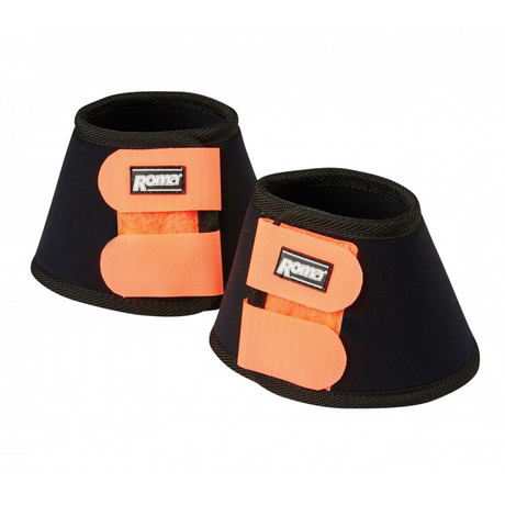 Roma Neoprene Bell Boots II #colour_black-orange
