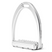 Tech Stirrups Capri Adult Classic Stirrups #colour_silver