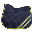 HyWITHER Reflector Saddle Pad #colour_yellow-silver