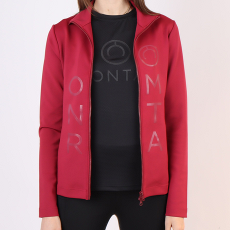 Montar Farah Montar On Chest with Full Zipper #colour_ruby-red