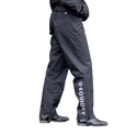 EQUIDRY Women's Unlined Waterproof Trousers #colour_black