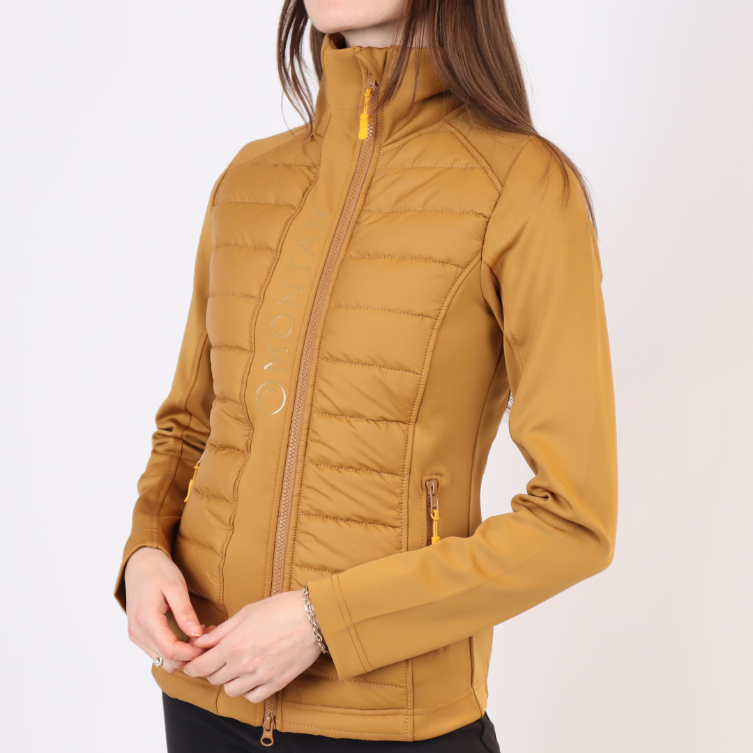 Montar Emma Ladies Quilted Jacket #colour_toffee