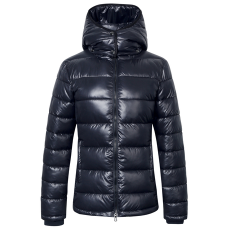 Covalliero Childrens Quilted Jacket #colour_dark-navy