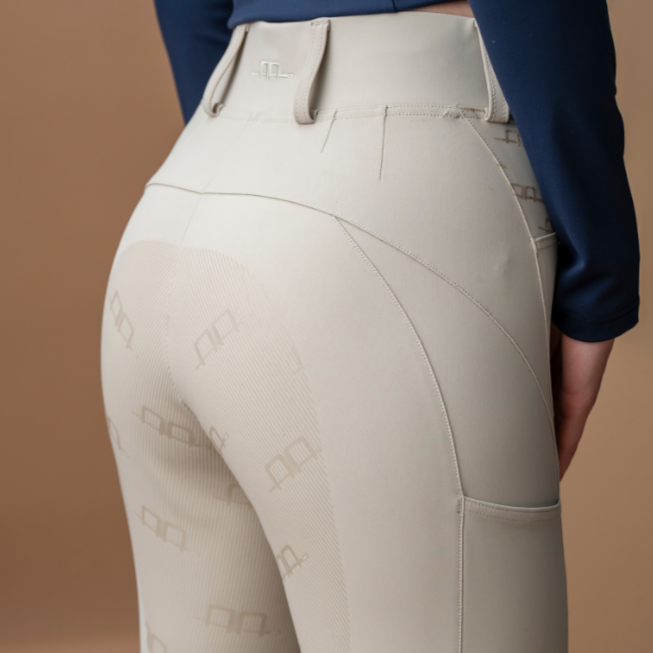 Alessandro Albanese Fina Full Seat Hybrid Breech #colour_core-beige