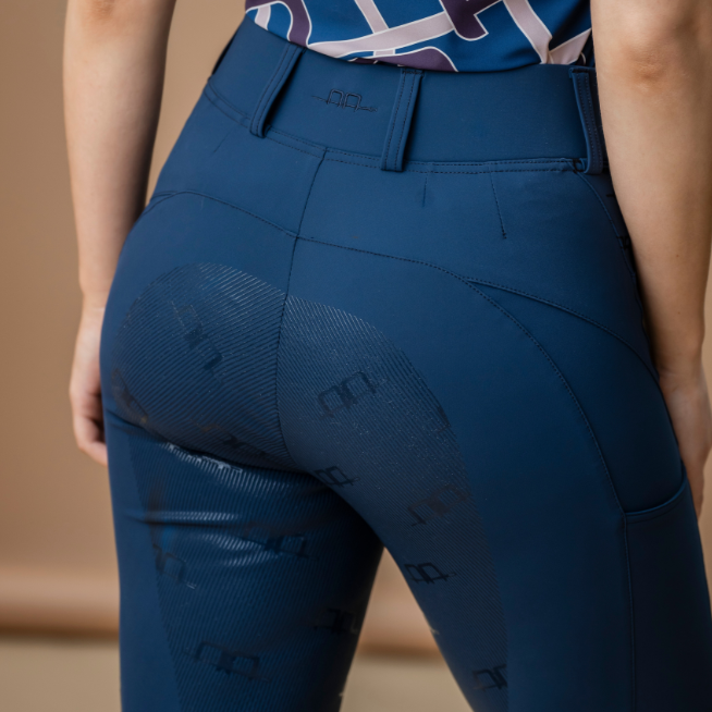 Alessandro Albanese Fina Full Seat Hybrid Breech #colour_core-navy