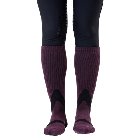 Horseware Ireland Pulse Performance Socks #colour_celestial-purple