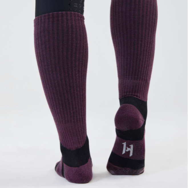 Horseware Ireland Pulse Performance Socks #colour_celestial-purple