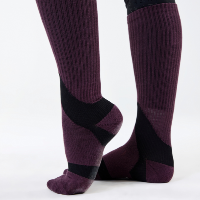 Horseware Ireland Pulse Performance Socks #colour_celestial-purple