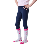 Horseware Ireland Children's Riding Tights  #colour_core-navy