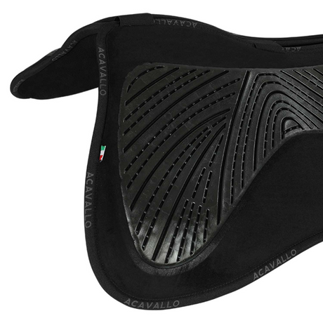 Acavallo Pad Mf Hps Cw-Fs Suede Gel Grip Flat #colour_black