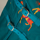 Bridleway Ontario 100g Combo Turnout Rug #colour_teal-horse