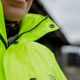 EQUIDRY Women's Thin Fleece Shortie #colour_hi-vis-yellow