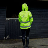 EQUIDRY Women's Thin Fleece Shortie #colour_hi-vis-yellow