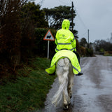 EQUIDRY Women's Thin Fleece Shortie #colour_hi-vis-yellow