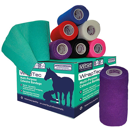 Vetset WrapTec Kohäsiver Verband 100 mm