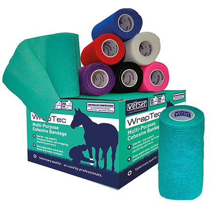 Vetset WrapTec Kohäsiver Verband 100 mm