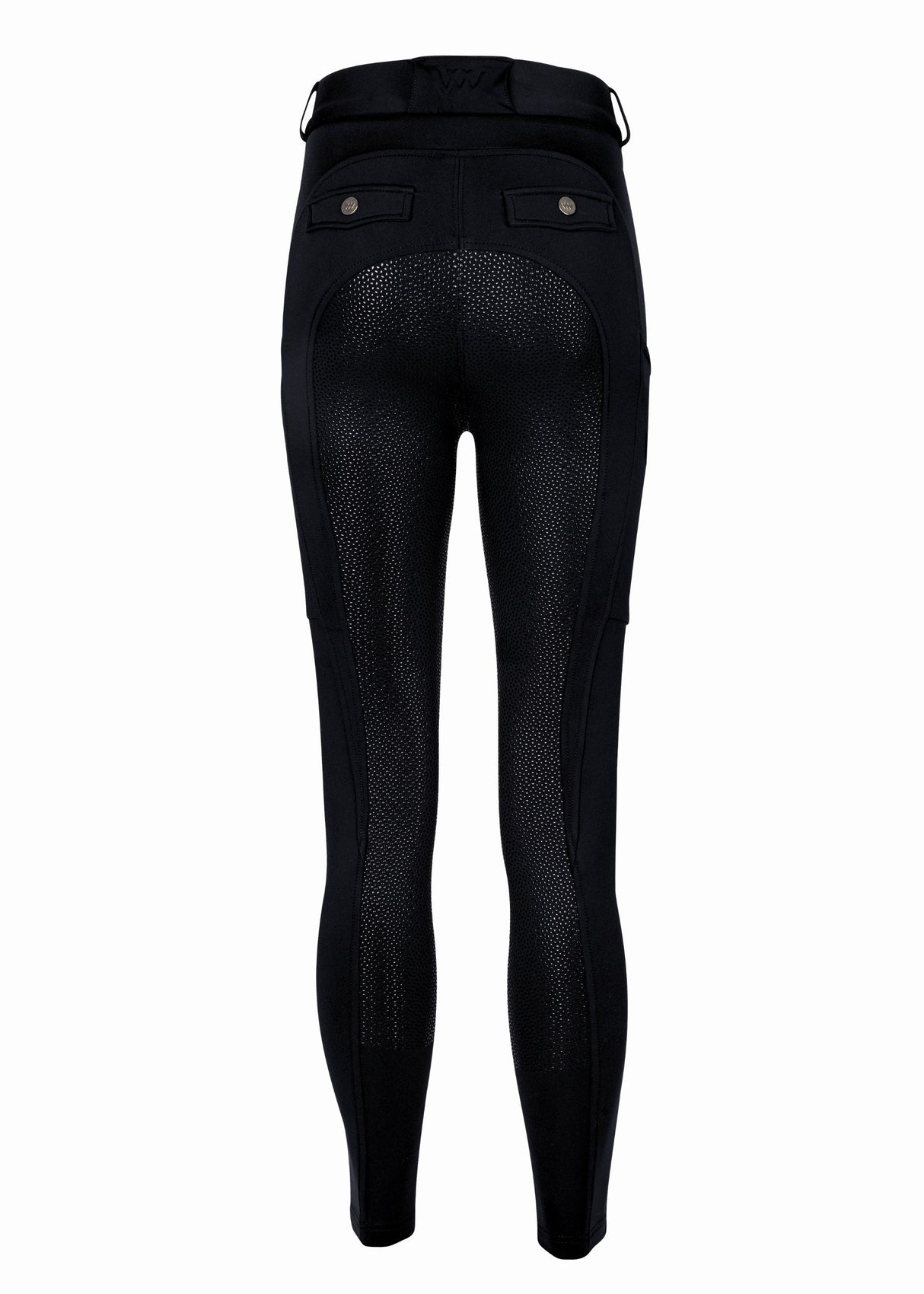 Woof Wear Hybrid II Riding Breeches #colour_black