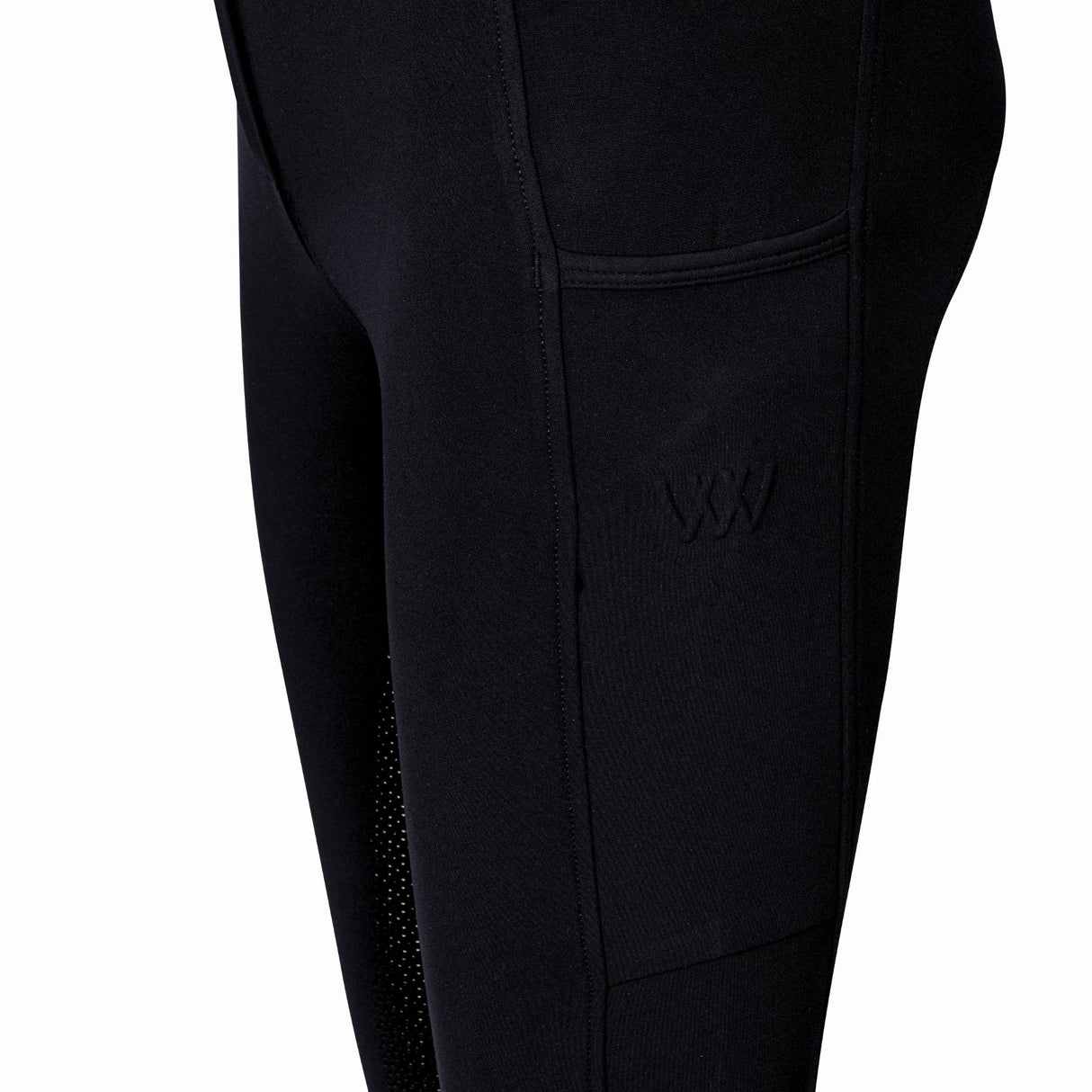 Woof Wear Hybrid II Riding Breeches #colour_black