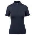 Woof Wear Ladies Short Sleeve Tech Riding Shirt #colour_navy