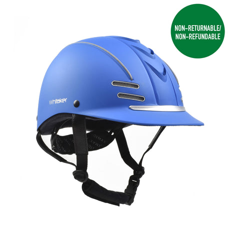 Whitaker Club Young Rider Helmet #colour_blue-silver