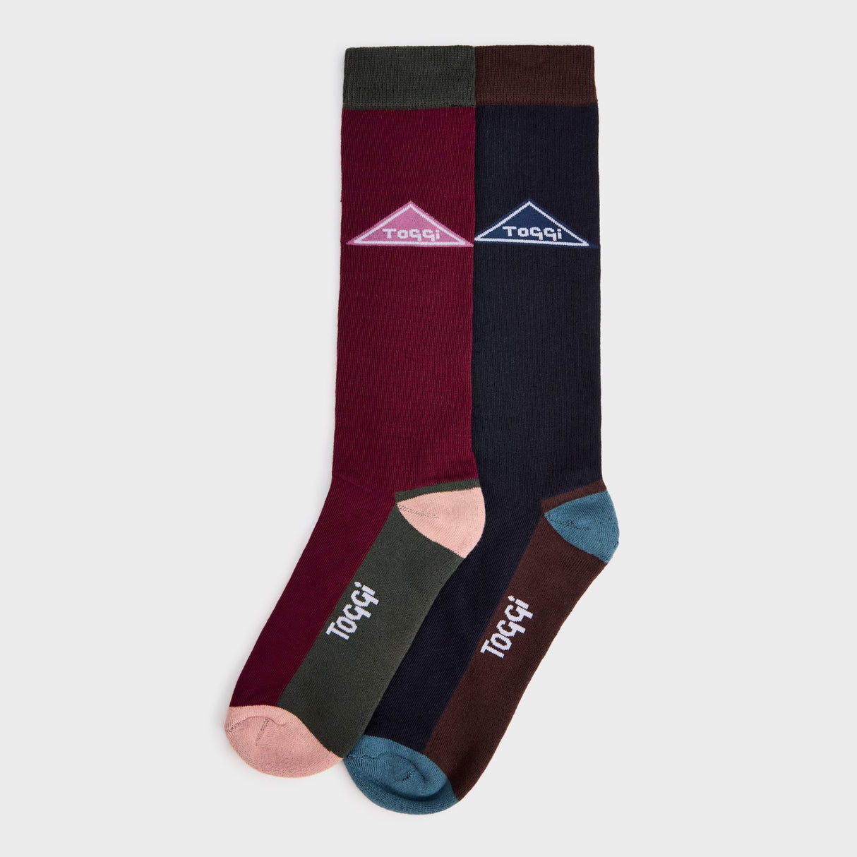 Toggi Ladies 2 Pack Logo Socks