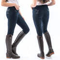 Whitaker Birtle Diamante Ladies Breeches #colour_navy
