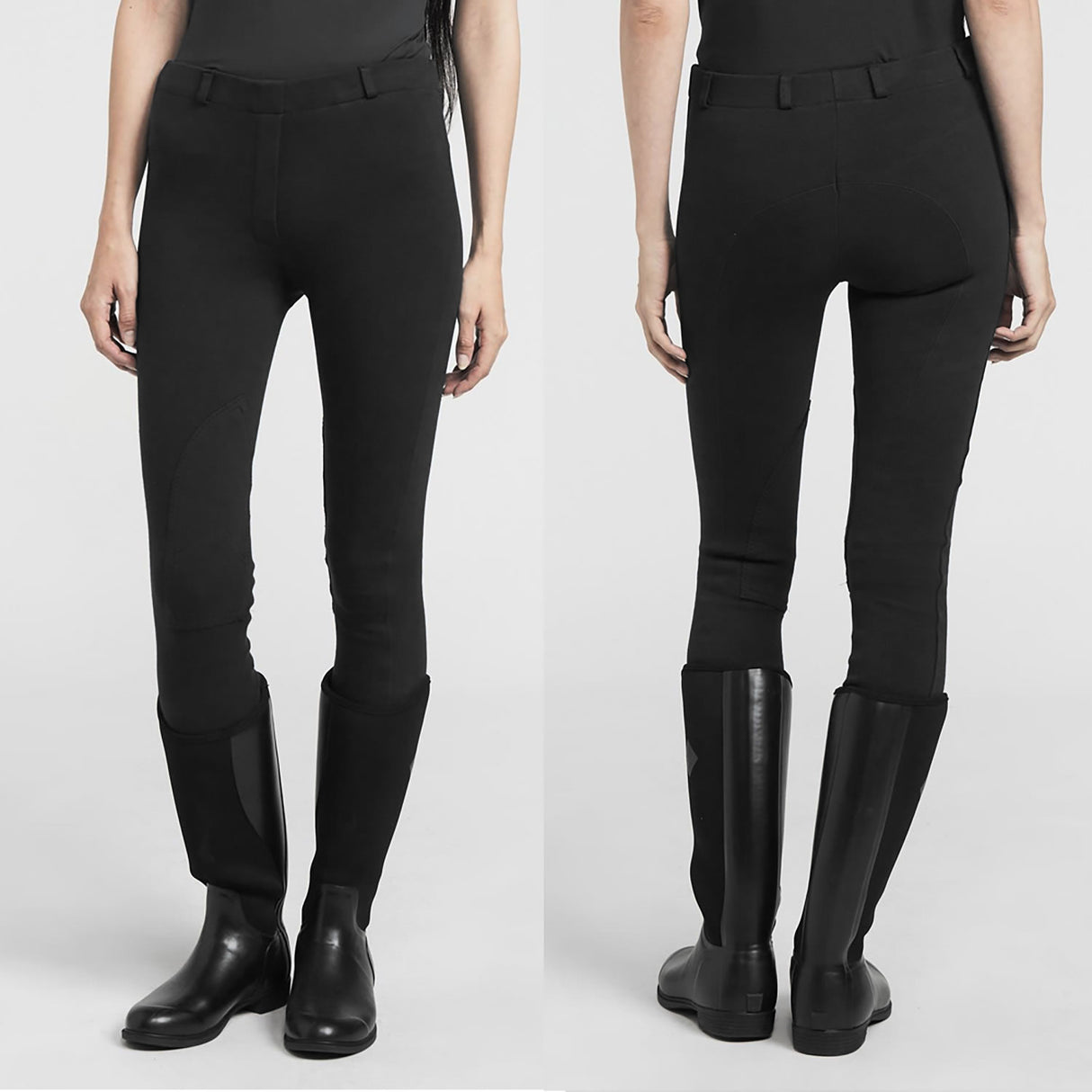 Whitaker Brightside Kids Jodhpurs #colour_black